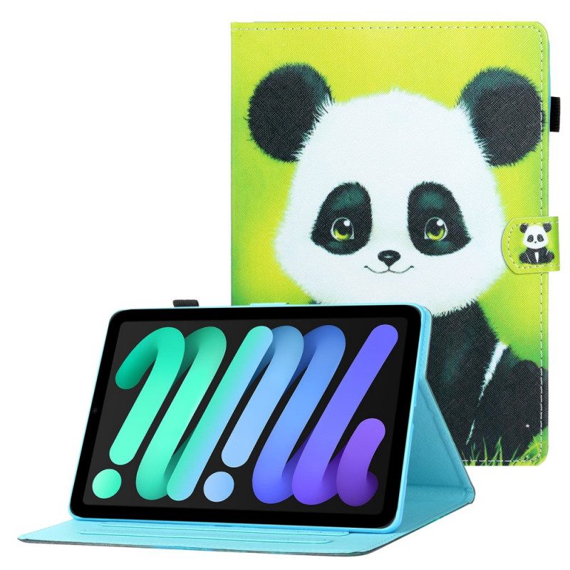 Flip Case iPad Mini 6 (2021) Hyvää Pandaa