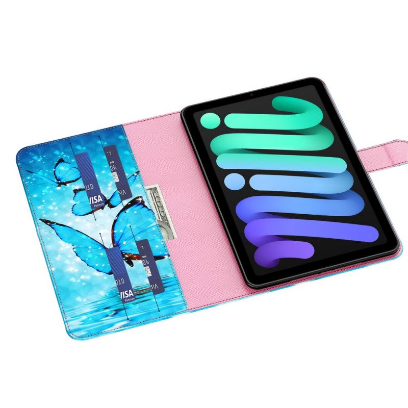 Flip Case iPad Mini 6 (2021) Light Spot Butterflies