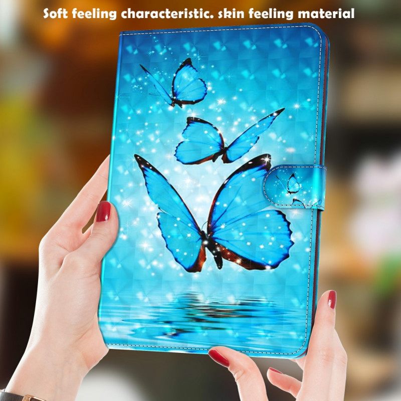 Flip Case iPad Mini 6 (2021) Light Spot Butterflies