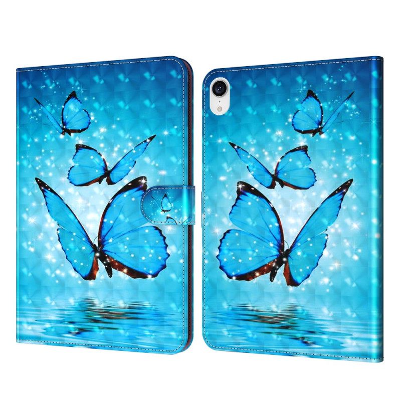 Flip Case iPad Mini 6 (2021) Light Spot Butterflies