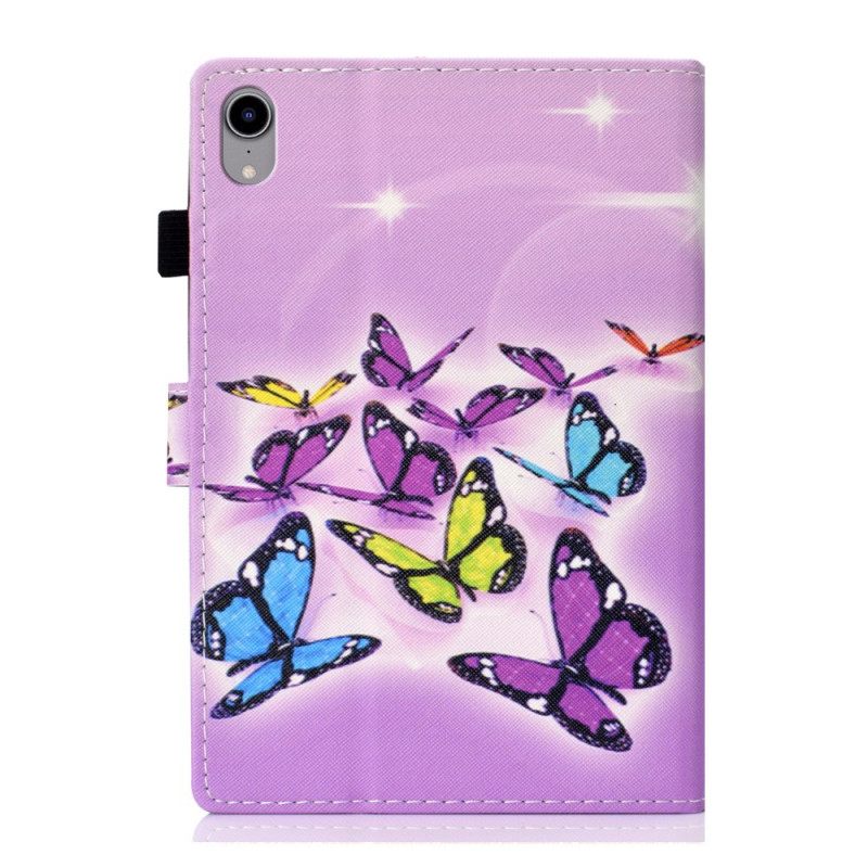 Kotelot iPad Mini 6 (2021) Butterflies Design