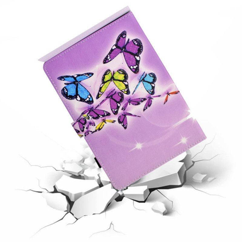 Kotelot iPad Mini 6 (2021) Butterflies Design