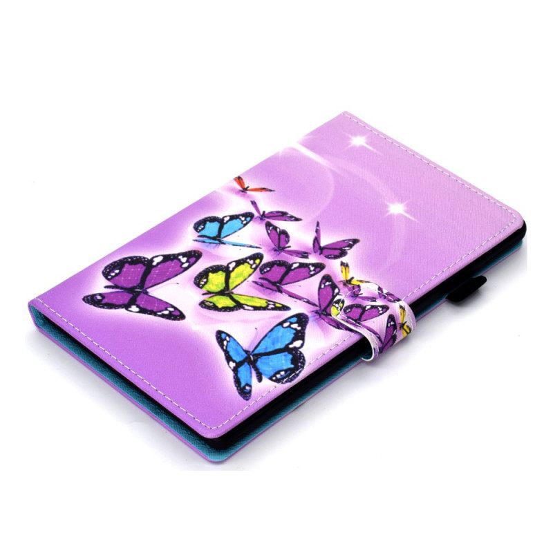 Kotelot iPad Mini 6 (2021) Butterflies Design