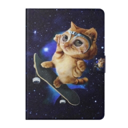 Kotelot iPad Mini 6 (2021) Cat Skateboard