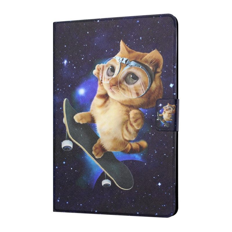 Kotelot iPad Mini 6 (2021) Cat Skateboard