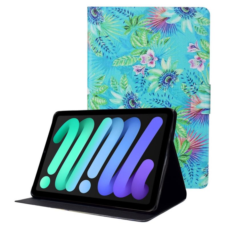 Kotelot iPad Mini 6 (2021) Floral Universe