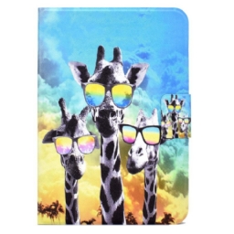 Kotelot iPad Mini 6 (2021) Funky Giraffes