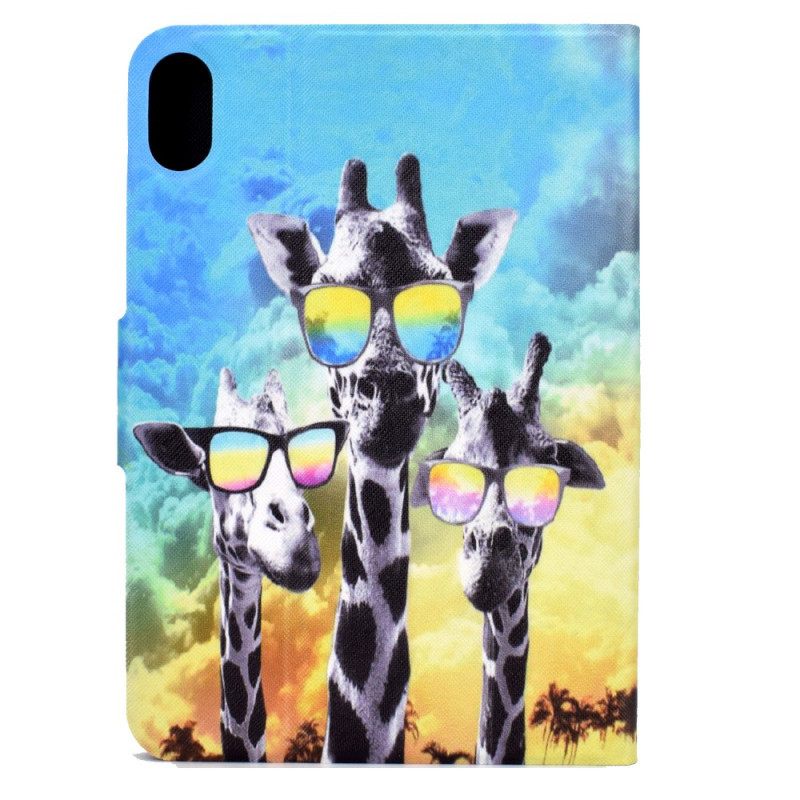 Kotelot iPad Mini 6 (2021) Funky Giraffes