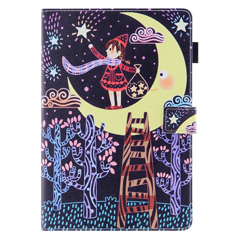 Kotelot iPad Mini 6 (2021) Girl In The Moon