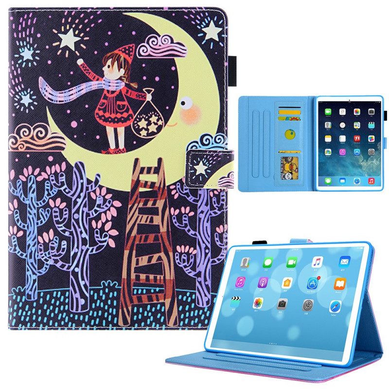 Kotelot iPad Mini 6 (2021) Girl In The Moon