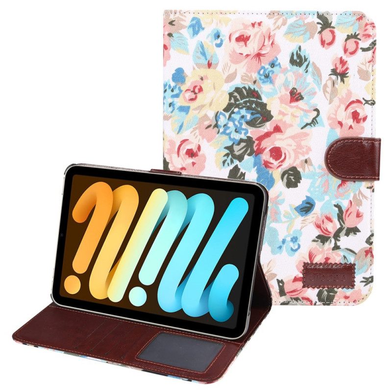 Kotelot iPad Mini 6 (2021) Liberty Flowers