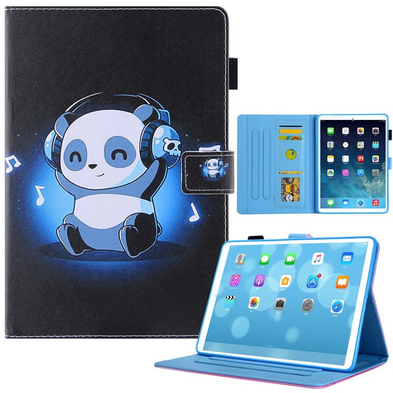 Kotelot iPad Mini 6 (2021) Panda Kuulokkeissa