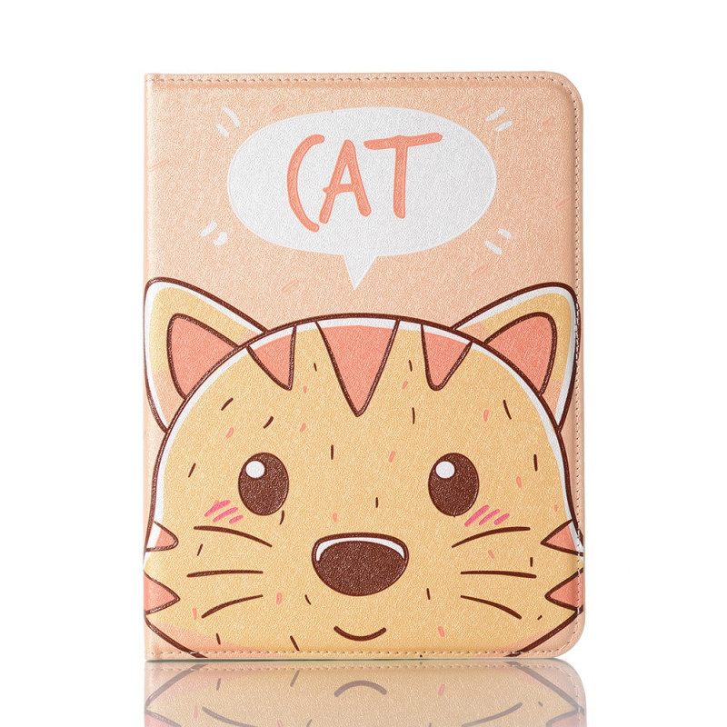 Nahkakuori iPad Mini 6 (2021) Cartoon Cat