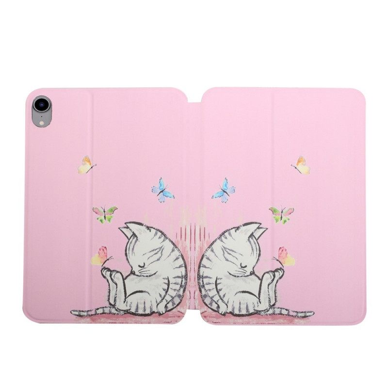 Puhelinkuoret iPad Mini 6 (2021) Two Fold Sleeping Kitten