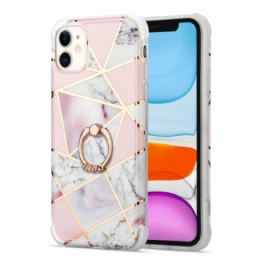 Case iPhone 11 Geometrinen Marmori Rengastuella