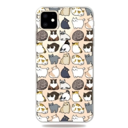 Case iPhone 11 Top Cats