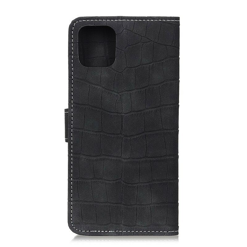 Kotelot iPhone 11 Crocodile Skin Effect Ompeleminen