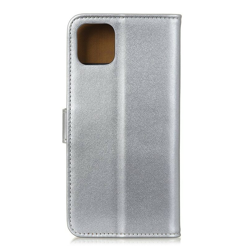 Kotelot iPhone 11 Faux Leather Syksyn Väri