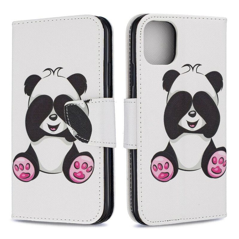 Kotelot iPhone 11 Panda Hauskaa