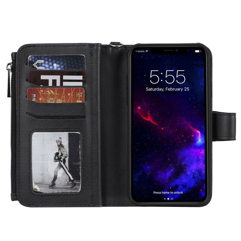 Kuori Flip Case iPhone 11 Lompakkokuori Irrotettava Lompakko