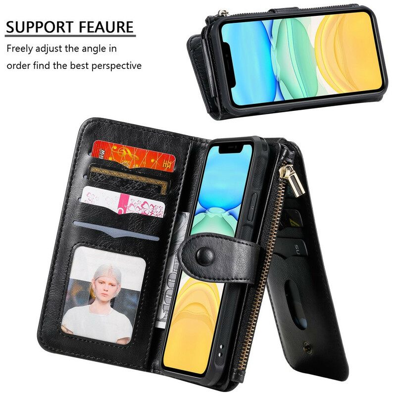 Kuori Flip Case iPhone 11 Monitoiminen Irrotettava