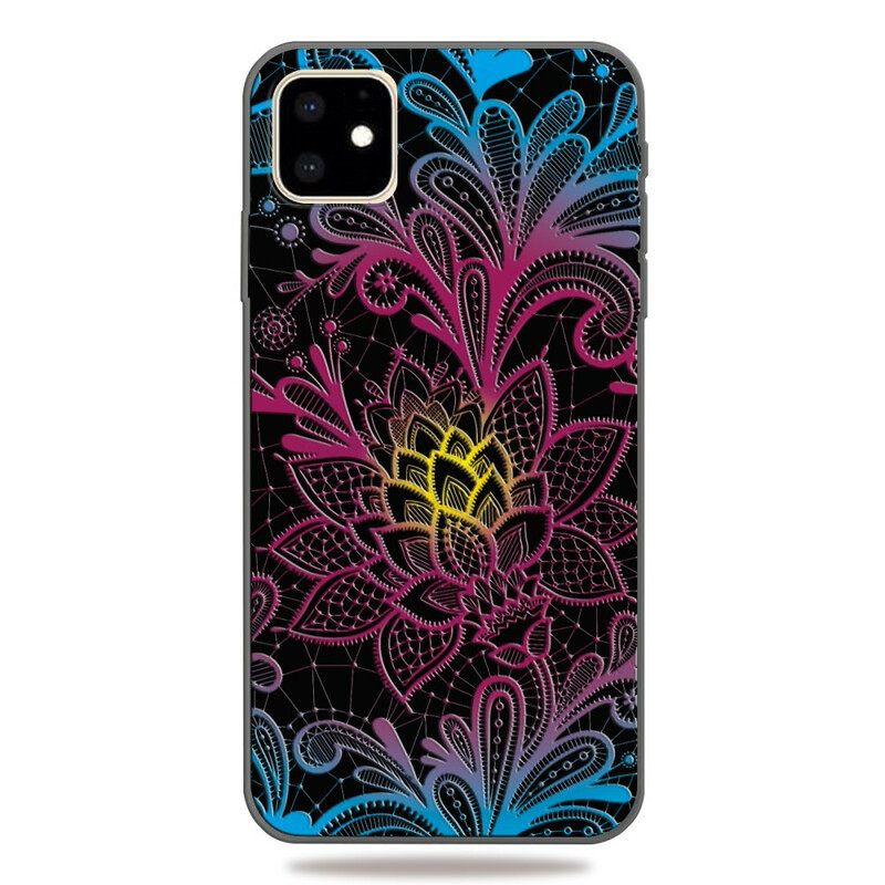 Kuori iPhone 11 Floral Voimakkaan Värikäs