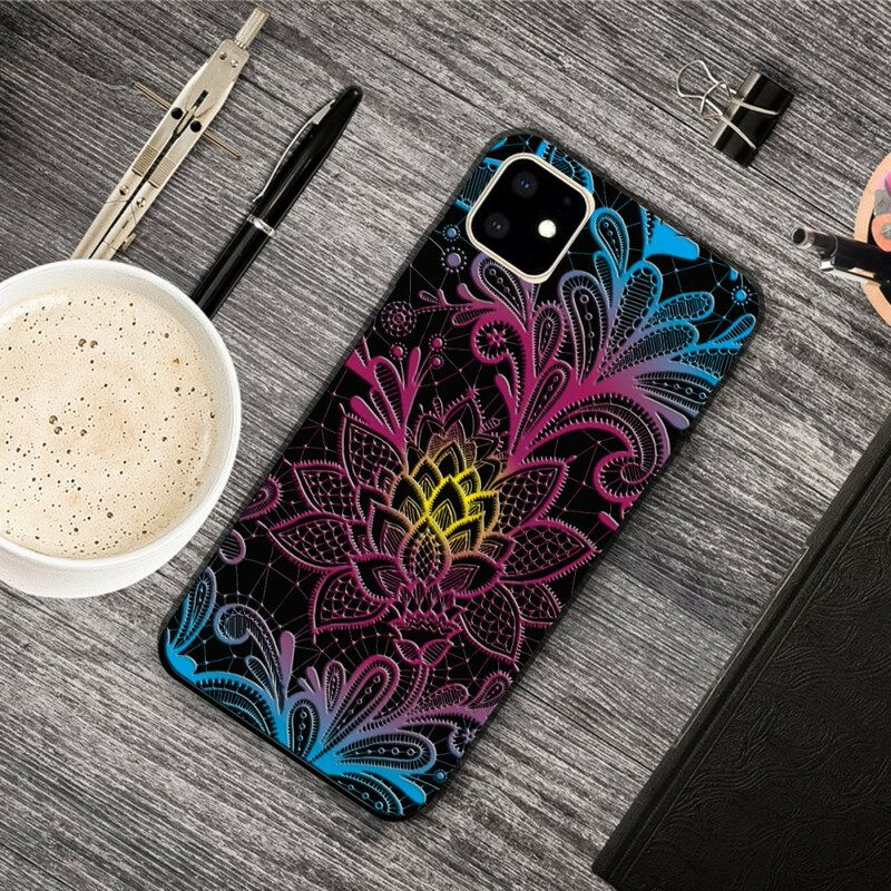 Kuori iPhone 11 Floral Voimakkaan Värikäs