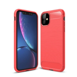 Kuori iPhone 11 Harjattu Hiilikuitu