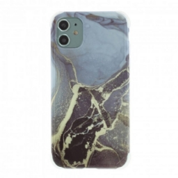 Kuori iPhone 11 Silicone Flexible Marble