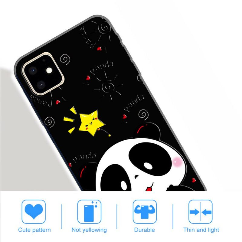 Kuori iPhone 11 Star Panda