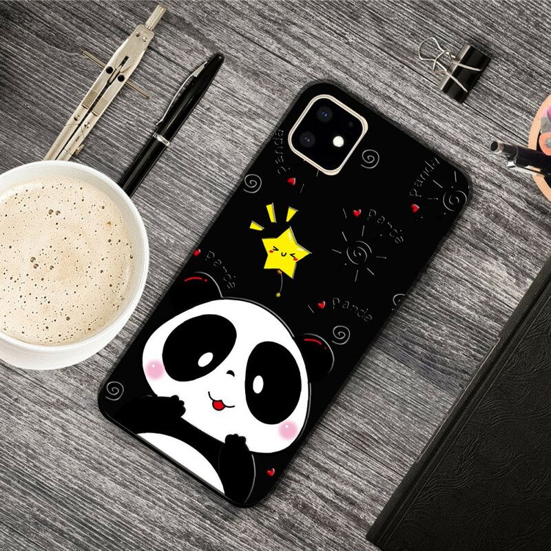 Kuori iPhone 11 Star Panda