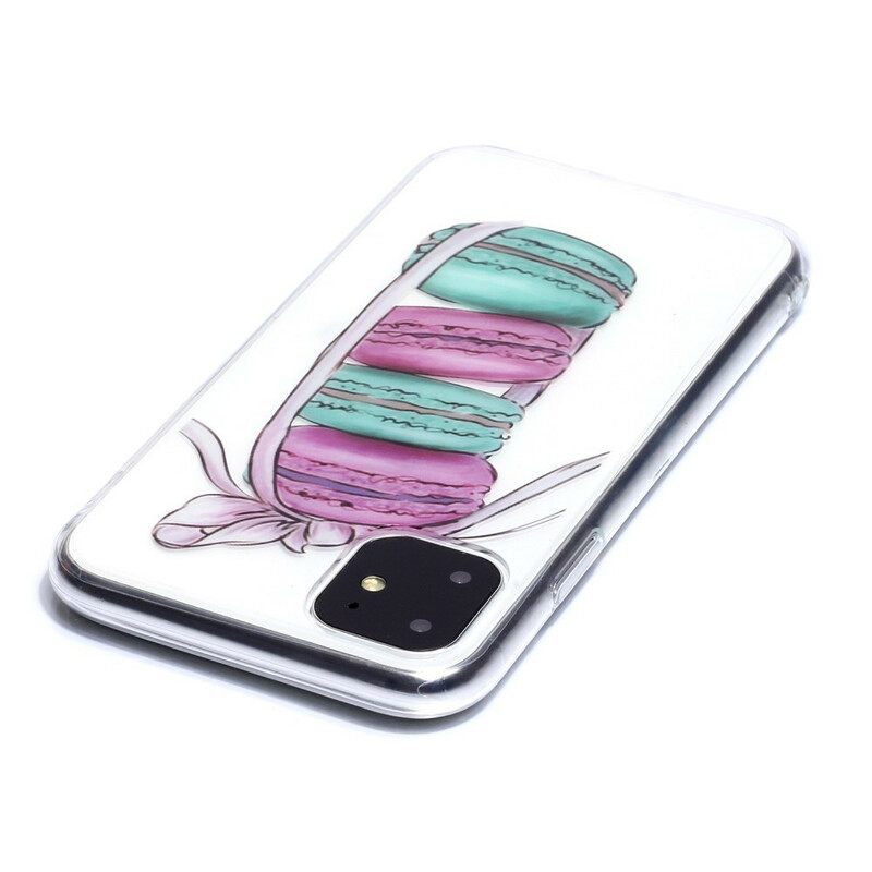 Kuori iPhone 11 Transparent Gourmet Macarons