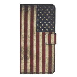 Nahkakotelo iPhone 11 Usa Lippu