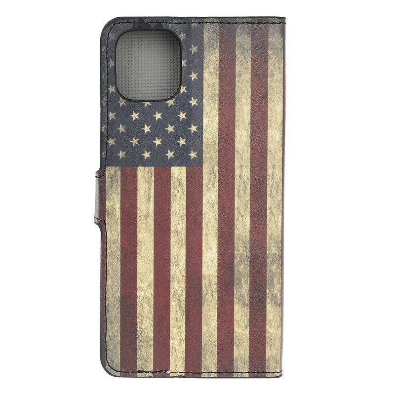 Nahkakotelo iPhone 11 Usa Lippu