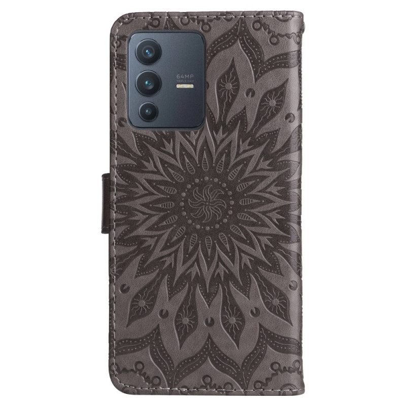 Kotelot Vivo V23 5G Mandala Sun Ja Kaulanauha