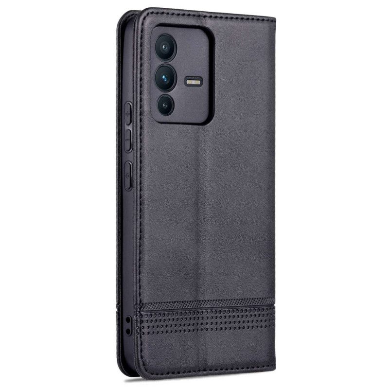 Puhelinkuoret Vivo V23 5G Kotelot Flip Faux Leather Azns