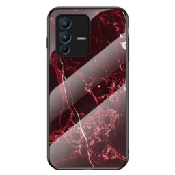 Puhelinkuoret Vivo V23 5G Tempered Glass Marble Colors