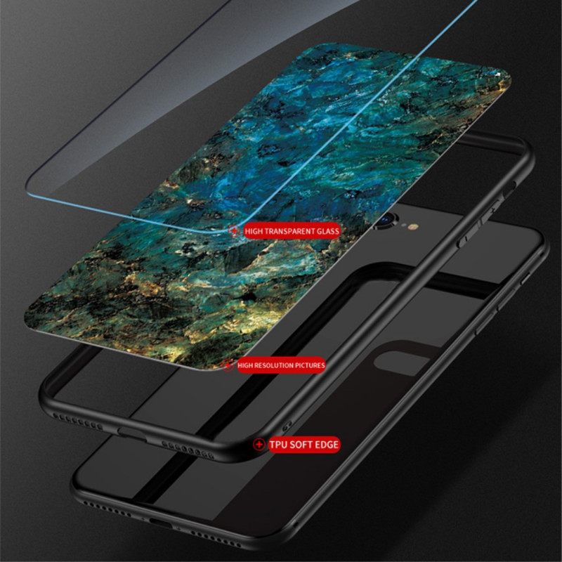 Puhelinkuoret Vivo V23 5G Tempered Glass Marble Colors