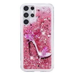 Case Samsung Galaxy S22 Ultra 5G Glitter Pumppu