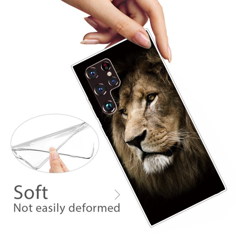 Case Samsung Galaxy S22 Ultra 5G Lion Head