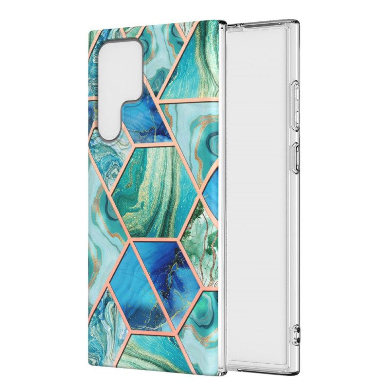 Case Samsung Galaxy S22 Ultra 5G Marble Design Ultra