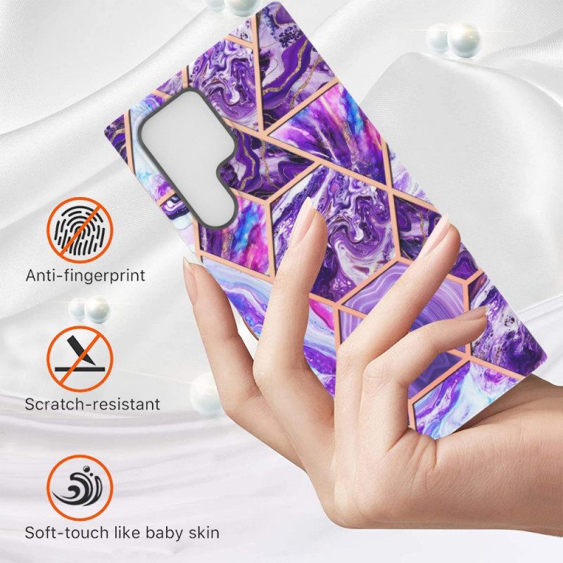 Case Samsung Galaxy S22 Ultra 5G Marble Design Ultra