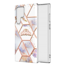 Case Samsung Galaxy S22 Ultra 5G Marmorikruunu