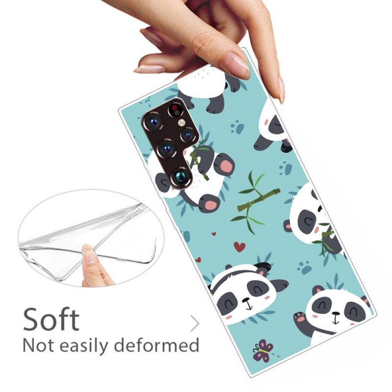 Case Samsung Galaxy S22 Ultra 5G Pandajoukko