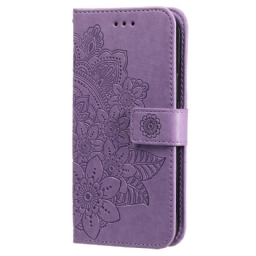 Flip Case Samsung Galaxy S22 Ultra 5G Flower Mandala