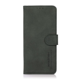 Flip Case Samsung Galaxy S22 Ultra 5G Khazneh Texture Leather Effect