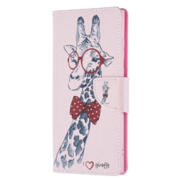 Kotelot Samsung Galaxy S22 Ultra 5G Brainy Giraffe