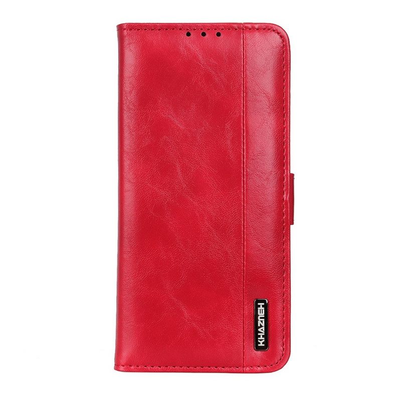 Kotelot Samsung Galaxy S22 Ultra 5G Faux Leather Elegance Khazneh