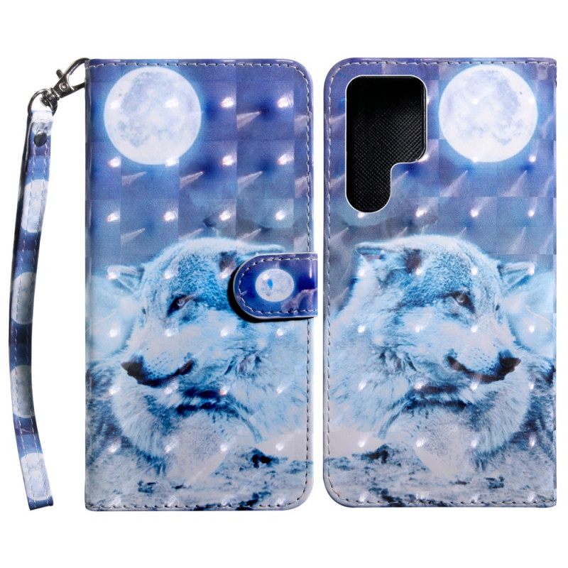 Kotelot Samsung Galaxy S22 Ultra 5G Gerald The Wolf