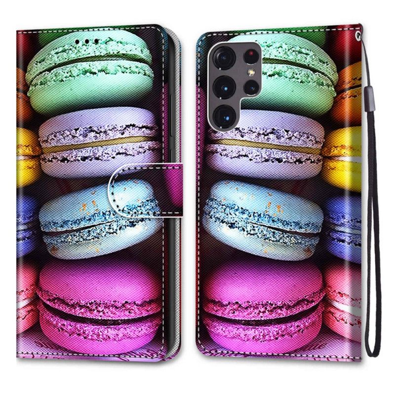 Kotelot Samsung Galaxy S22 Ultra 5G Macarons